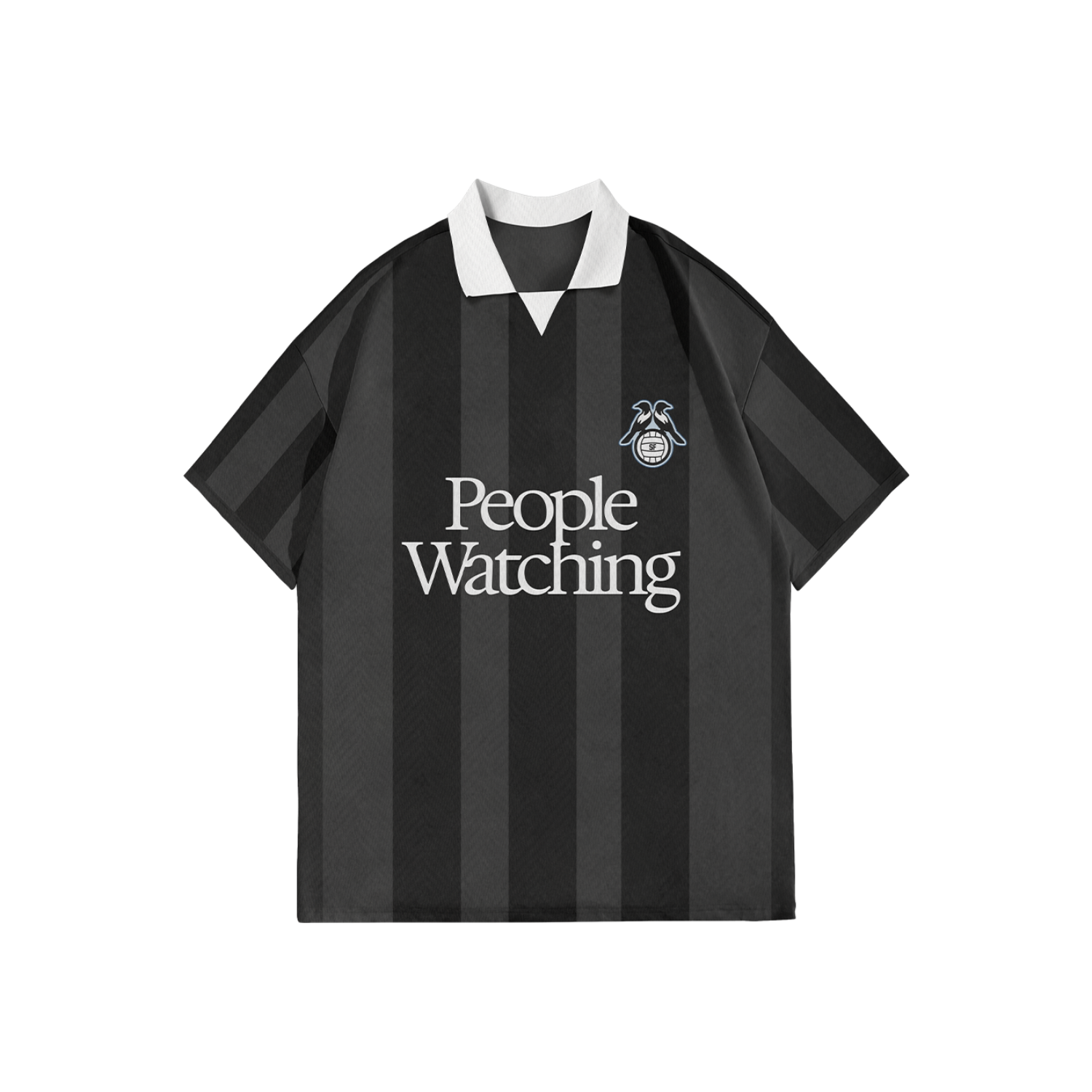 Sam Fender - Black and Grey Football Shirt