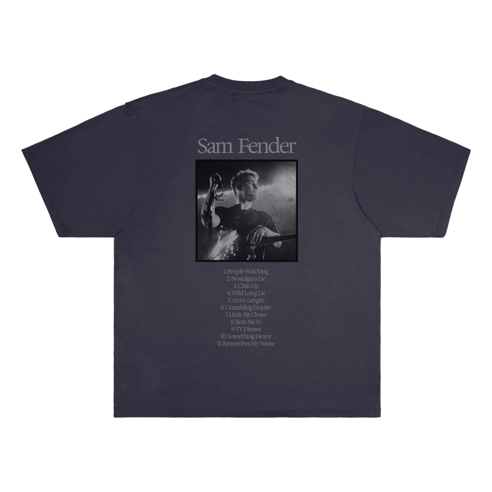 Sam Fender - Tracklist Navy T-Shirt