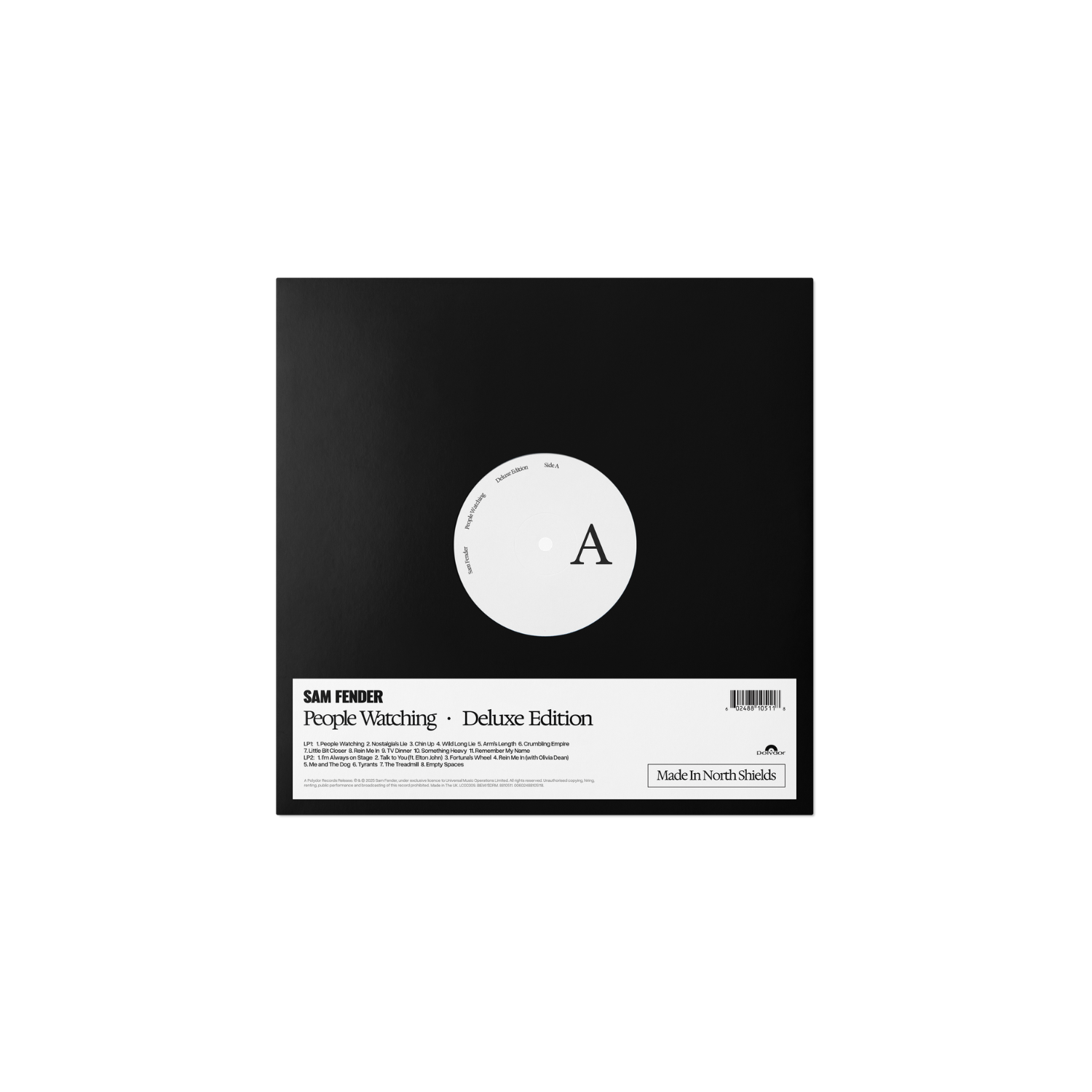 Sam Fender - People Watching (Deluxe) 2LP North Shields Version