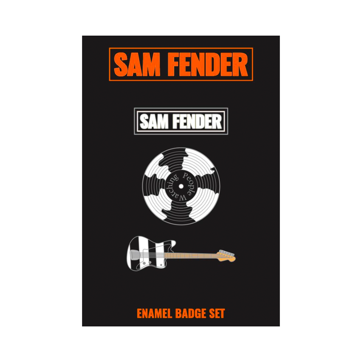 Sam Fender - Pin Badge Set