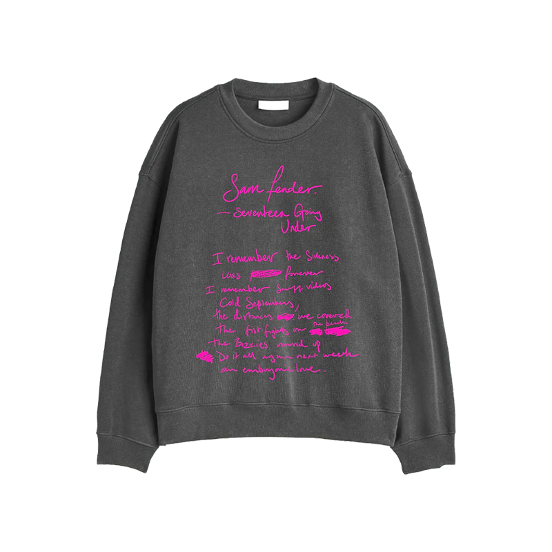 Sam Fender - Sam Fender Lyric Sweatshirt