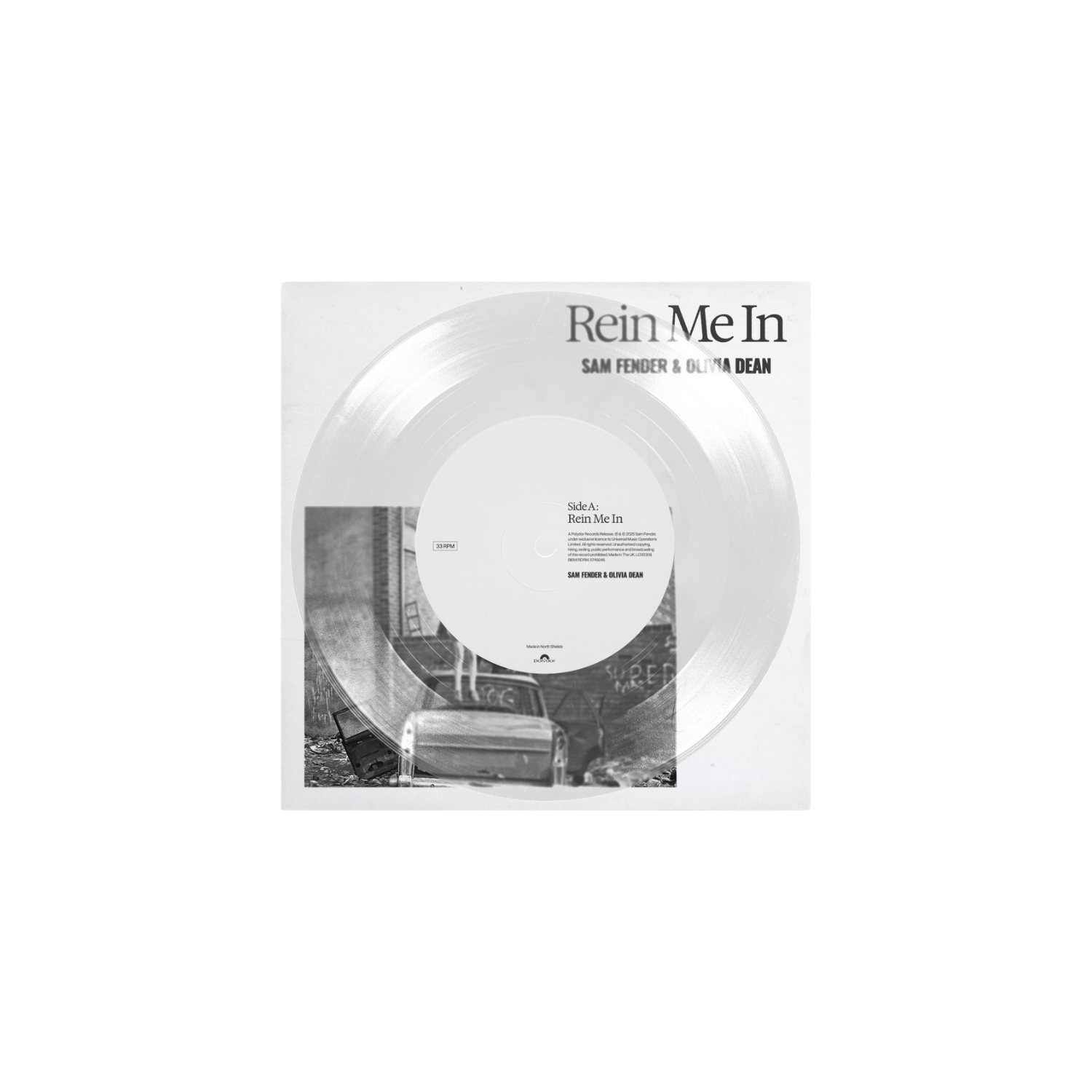 Sam Fender, Olivia Dean - Rein Me In [North Shields Reissue] 7" Single