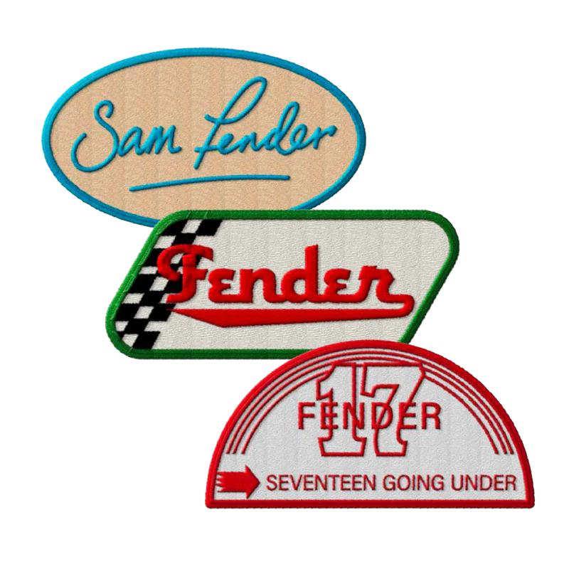 Sam Fender Iron-On Badge Multi-pack