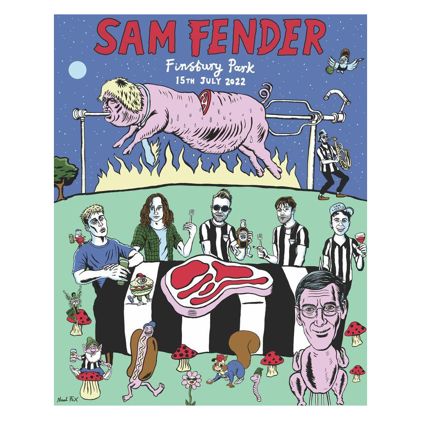Sam Fender - Finsbury Park Event Poster